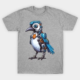 Robot Blue Jay T-Shirt